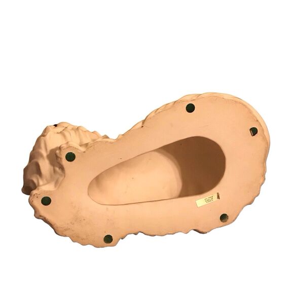 Vintage Ceramic White Persian Cat Blue Eyes Lifesize Figurine - Picture 13 of 13